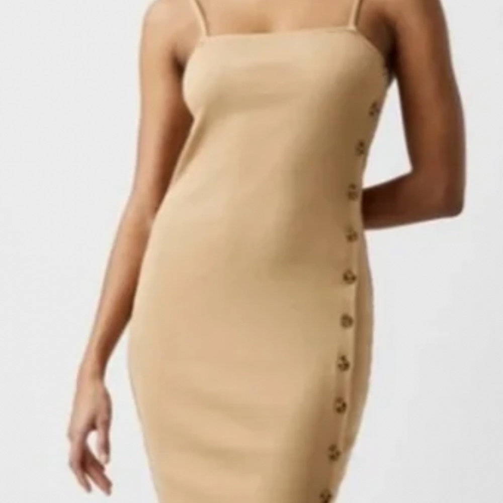 French connection ran jersey square neck dress Size 8